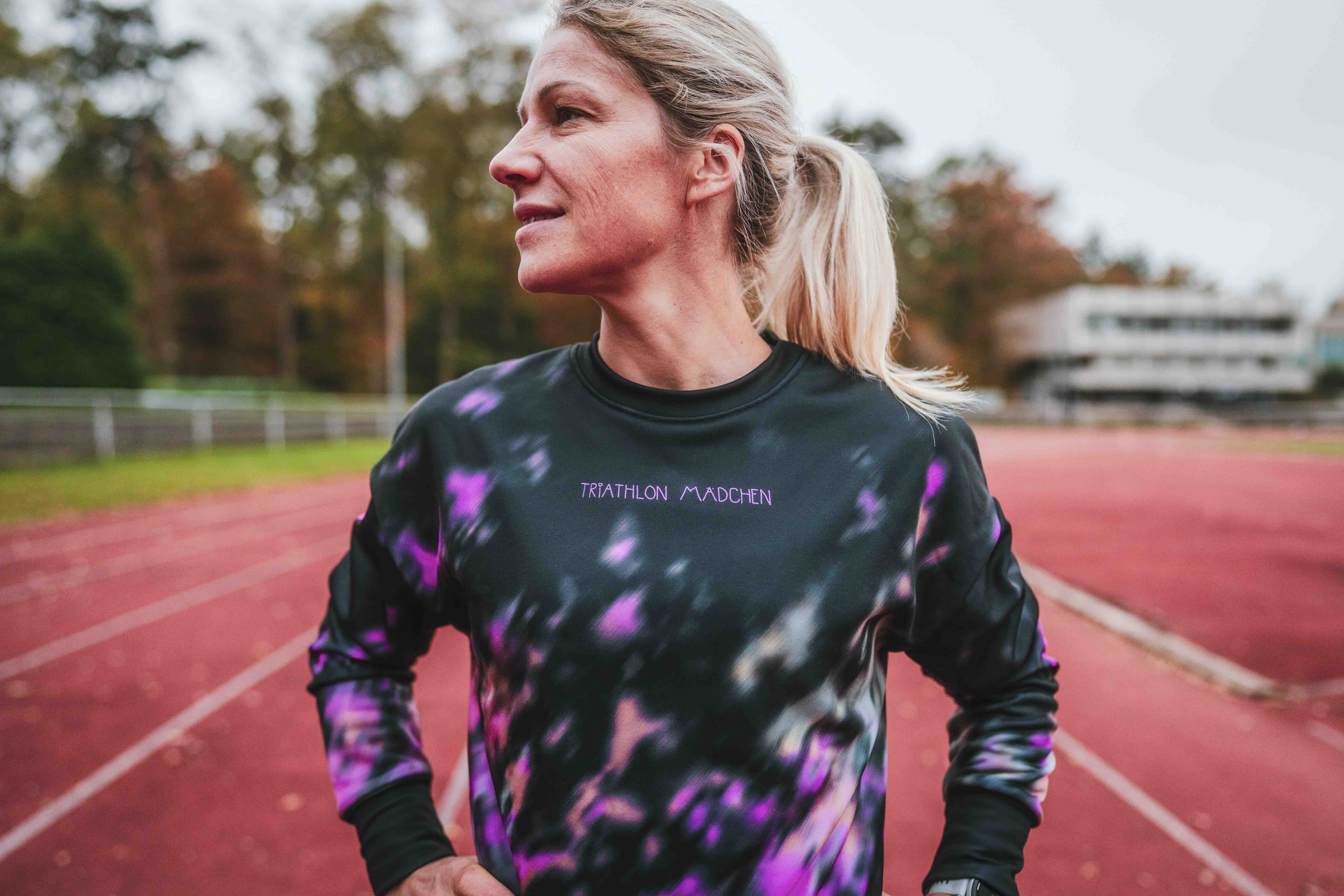 Sweatshirt Triathlon Mädchen Multicolor RRT3230W